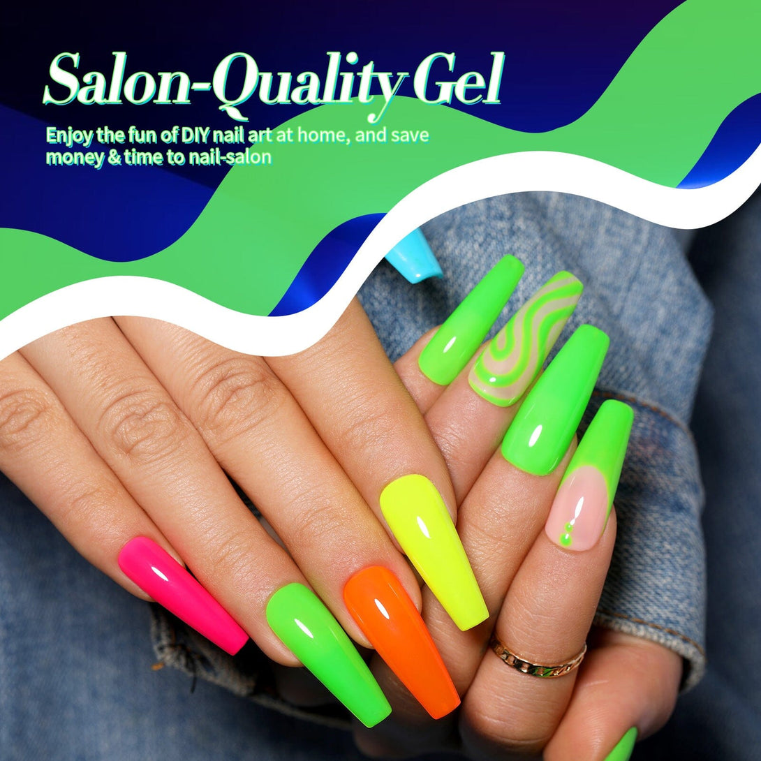 6 Colors Gel Polish Set Modern City 7ml Gel Nail Polish BORN PRETTY 