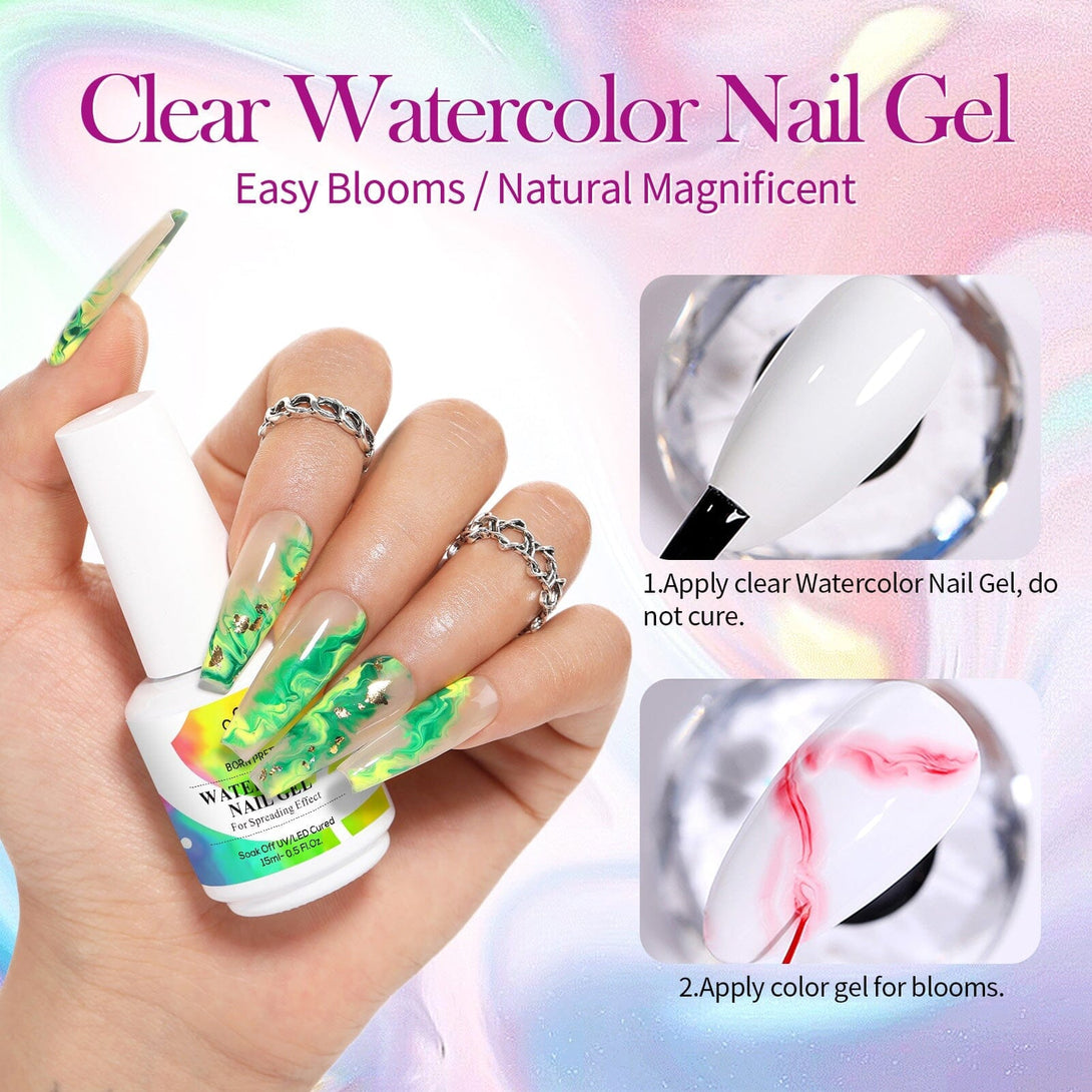 15ml Watercolor Nail Gel Gel Nail Polish BORN PRETTY 