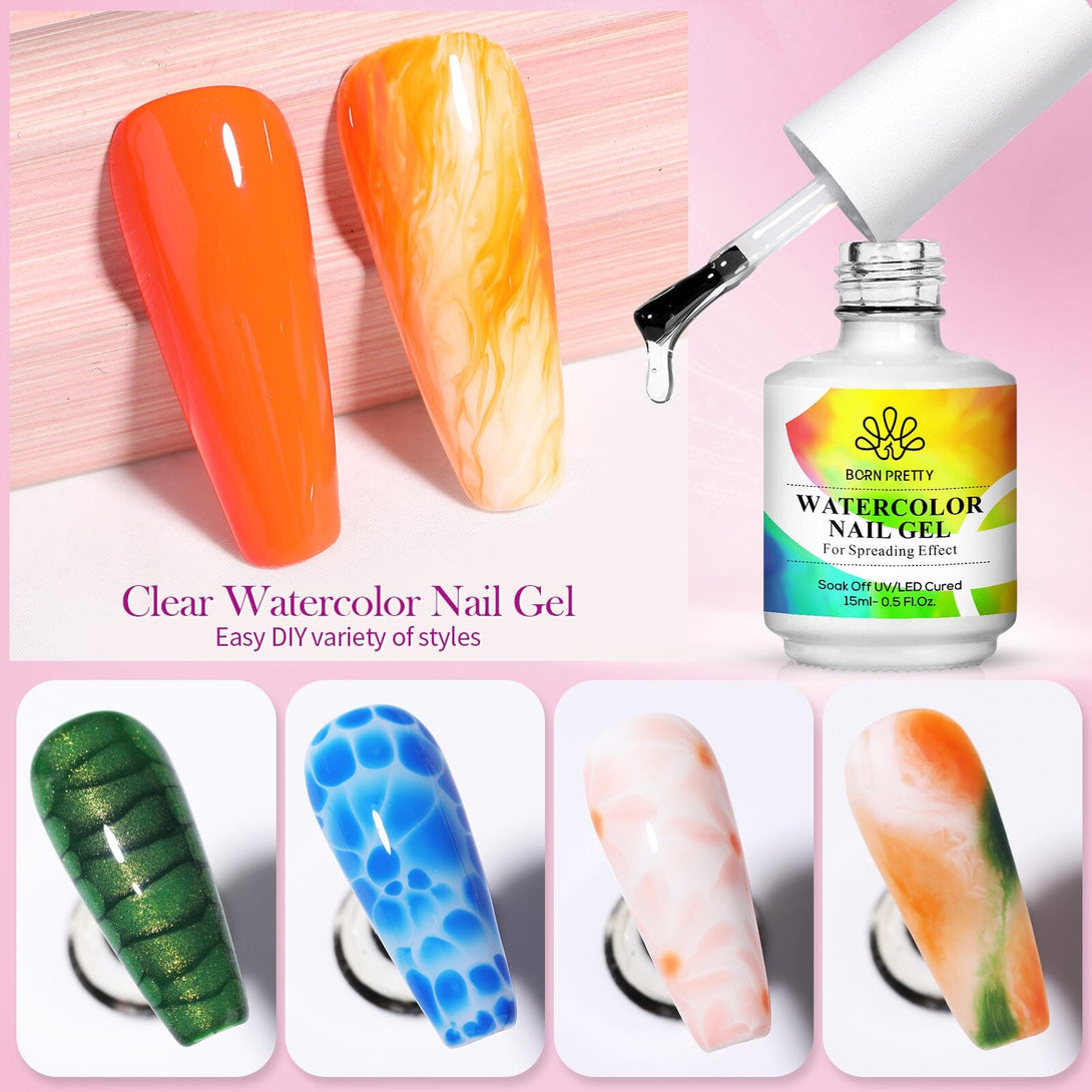 15ml Watercolor Nail Gel Gel Nail Polish BORN PRETTY 