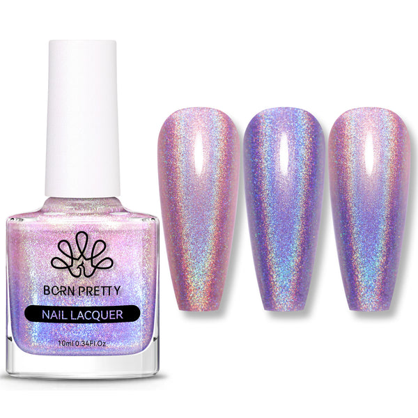 Purple Iridescent Thermal Nail Polish 10ml