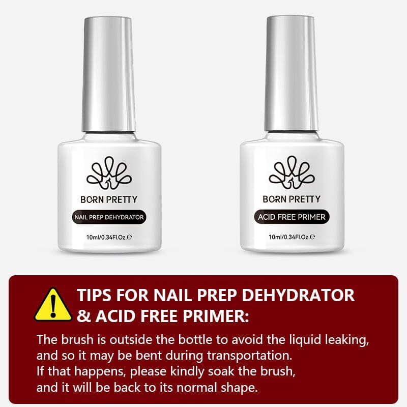 Acid-Free Nail Primer 10ml Gel Nail Polish BORN PRETTY 