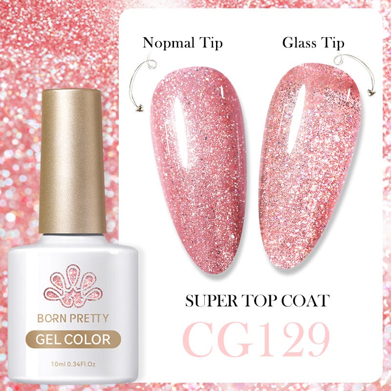 Glitter Color Gel Polish CG129 10ml Gel Nail Polish BORN PRETTY 