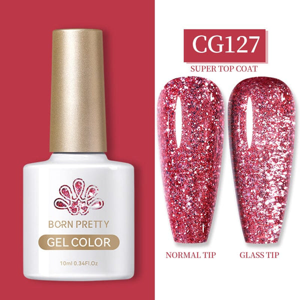 Glitter Color Gel Polish CG127 10ml Gel Nail Polish BORN PRETTY 