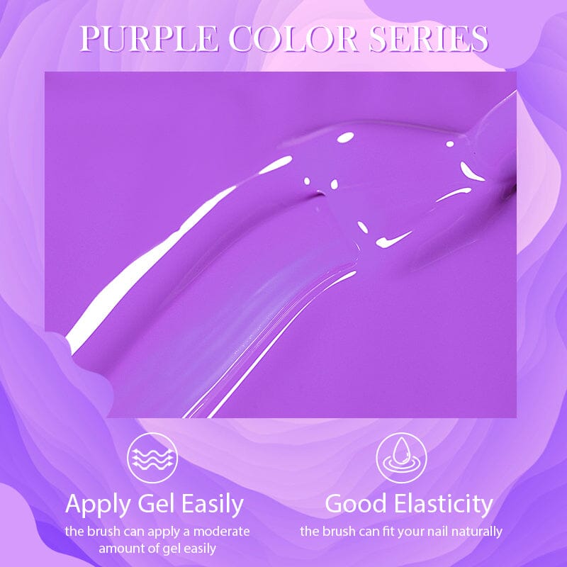 Purple Color Gel Polish CG046 10ml Gel Nail Polish BORN PRETTY 