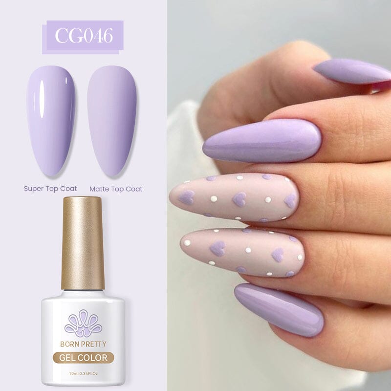 Purple Color Gel Polish CG046 10ml Gel Nail Polish BORN PRETTY 