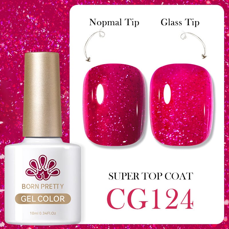 Glitter Color Gel Polish CG124 10ml Gel Nail Polish BORN PRETTY 