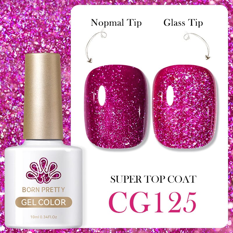 Glitter Color Gel Polish CG125 10ml Gel Nail Polish BORN PRETTY 