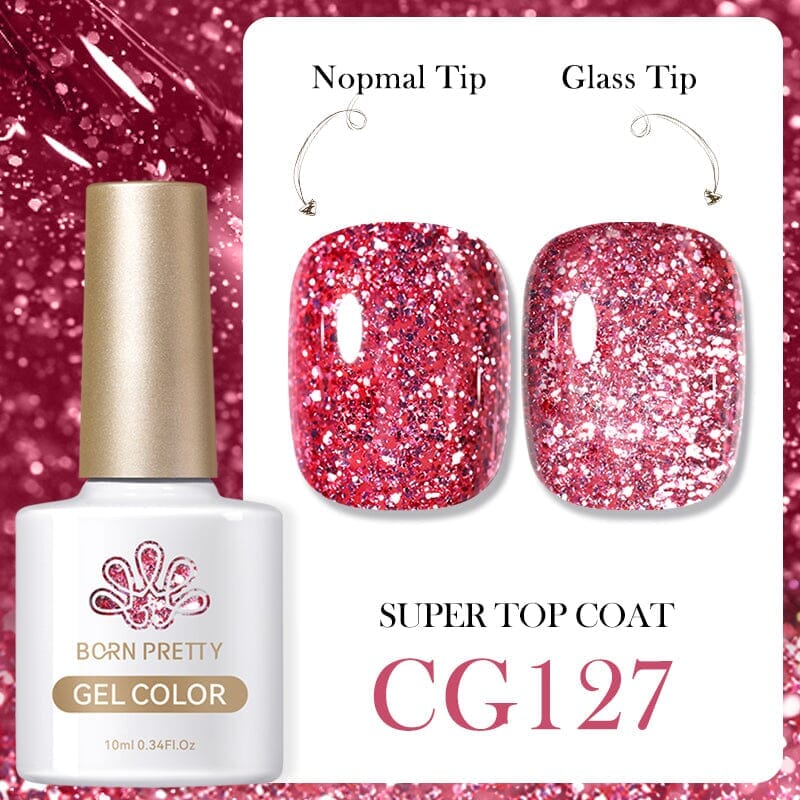 Glitter Color Gel Polish CG127 10ml Gel Nail Polish BORN PRETTY 