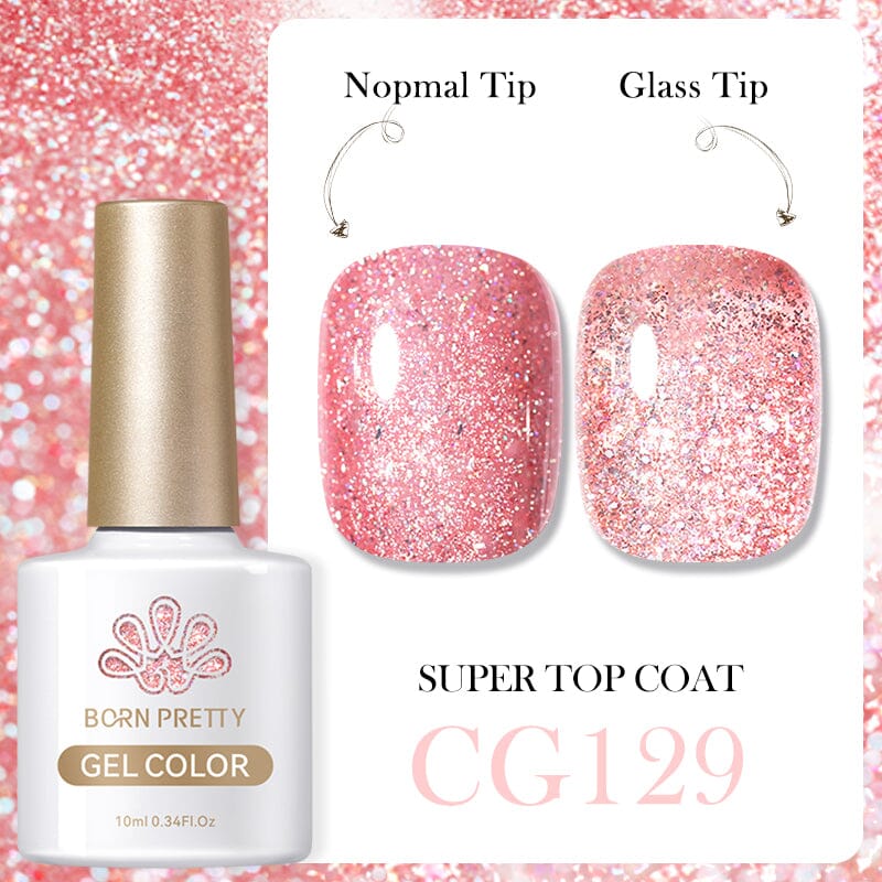 Glitter Color Gel Polish CG129 10ml Gel Nail Polish BORN PRETTY 