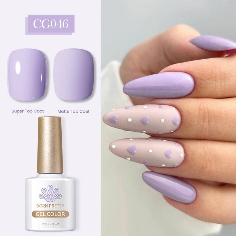 Purple Color Gel Polish CG046 10ml Gel Nail Polish BORN PRETTY 