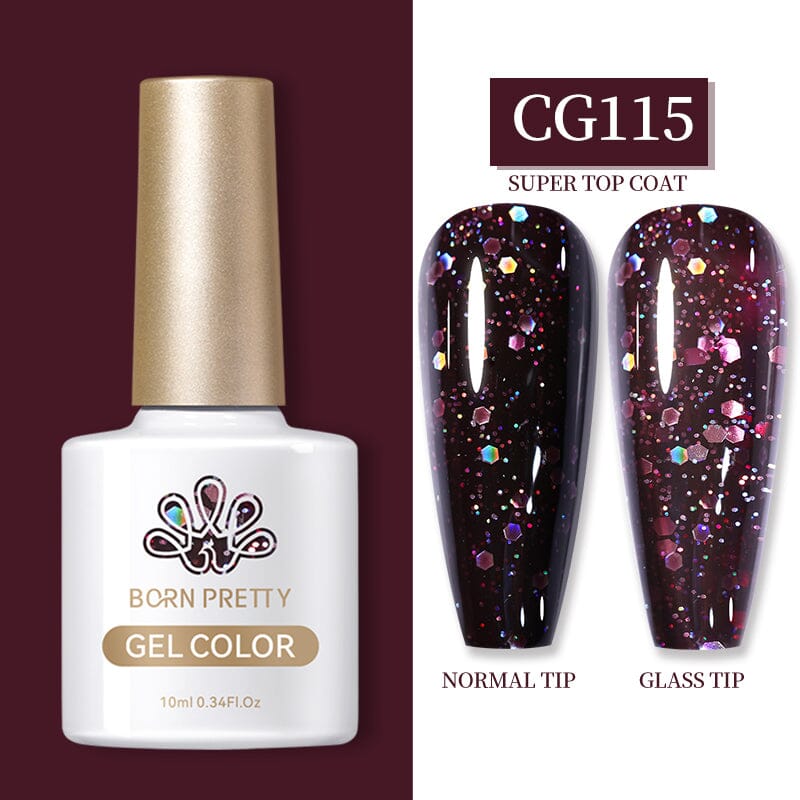 Glitter Color Gel Polish CG115 10ml Gel Nail Polish BORN PRETTY 