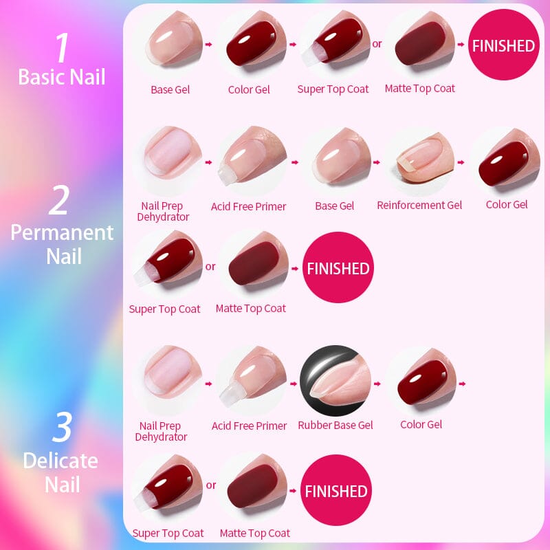 10ml Color Gel Polish CG100 Gel Nail Polish BORN PRETTY 