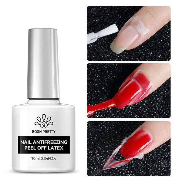 Antifreezing Peel Off Latex 10ml Gel Nail Polish BORN PRETTY 