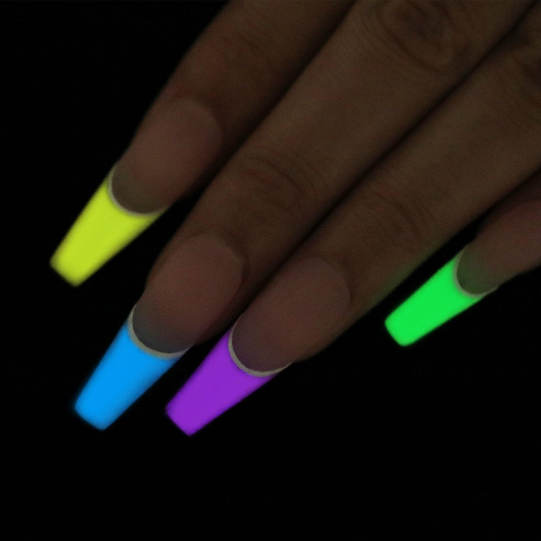 6 Colors Glow-In-Dark Neon Reflective Cat Magnetic Gel 7ml Gel Nail Polish BORN PRETTY 