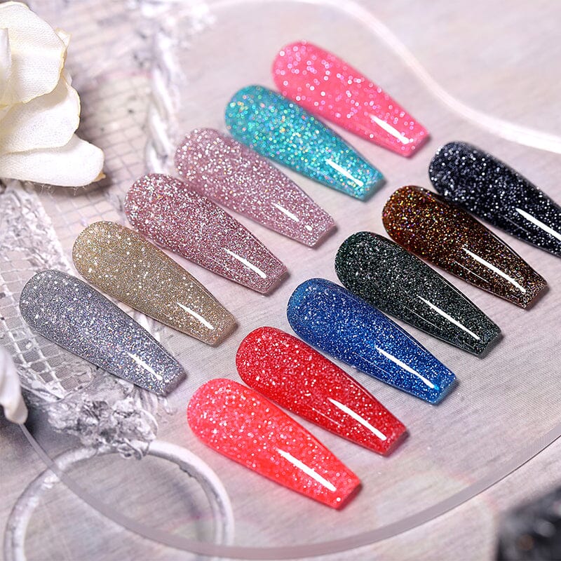 15ml Reflective Glitter Gel BG104 Gel Nail Polish BORN PRETTY 