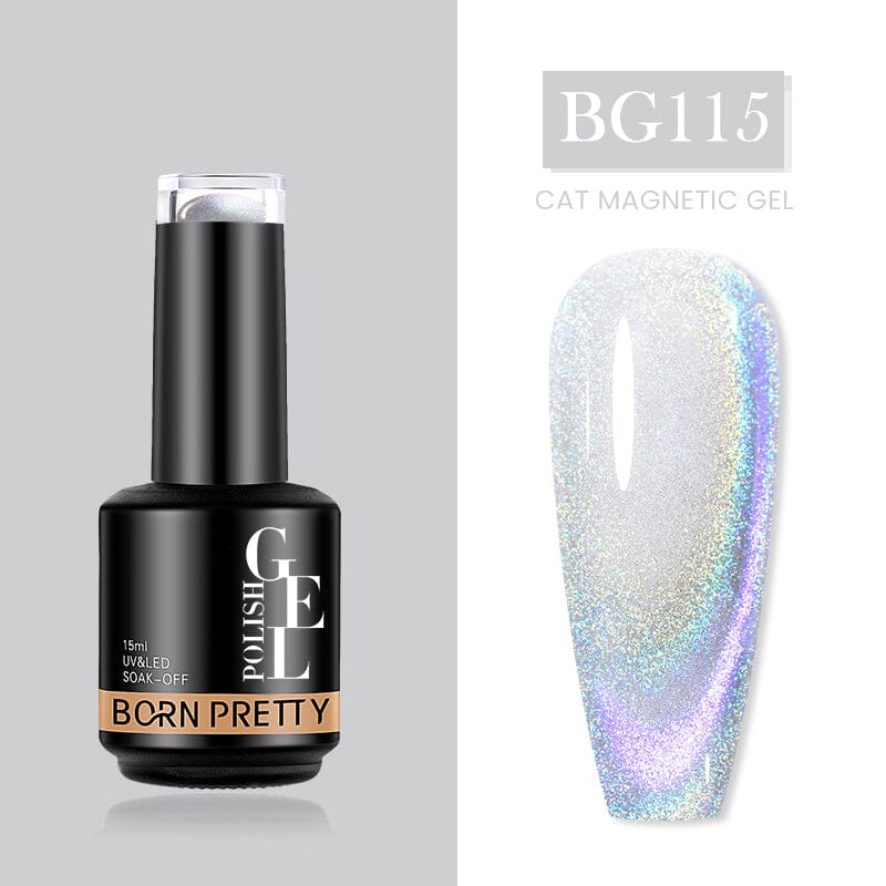 Cat Magnetic Gel Polish 15ml Gel Nail Polish BORN PRETTY BG115 