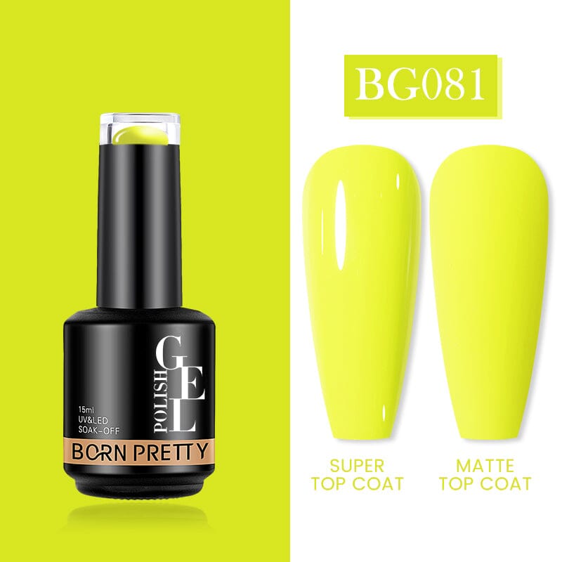 15ml Color Gel Polish BG081 Gel Nail Polish BORN PRETTY 