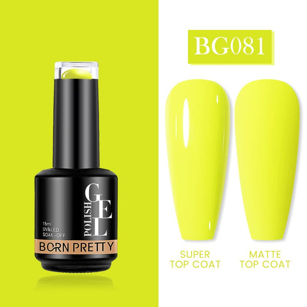 15ml Color Gel Polish BG081 Gel Nail Polish BORN PRETTY 