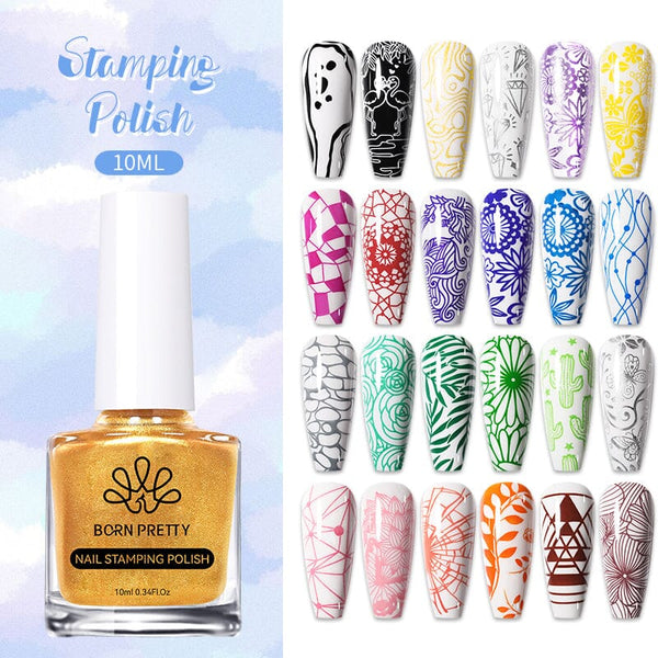 BORN PRETTY Nail Stamping Polish 10ml Stamping Nail BORN PRETTY 