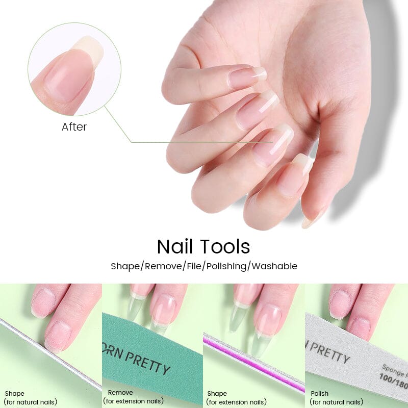 Washable Nail File 100/180 Tools & Accessories BORN PRETTY 