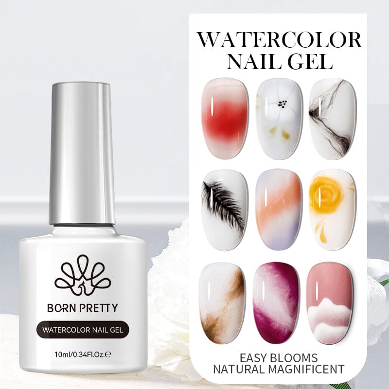 Watercolor Nail Gel 10ml Gel Nail Polish BORN PRETTY 