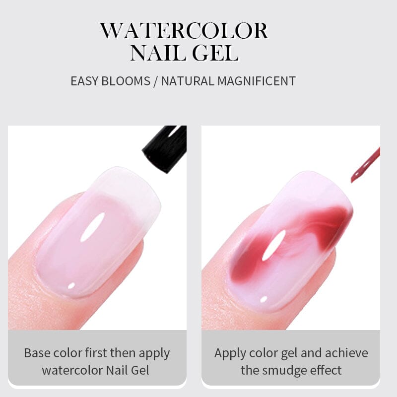 Watercolor Nail Gel 10ml Gel Nail Polish BORN PRETTY 