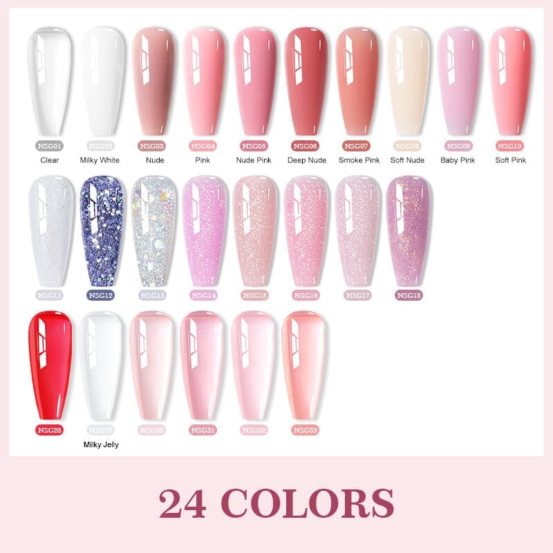 Non Stick Hand Extension Nail Gel 15ml Gel Nail Polish BORN PRETTY 