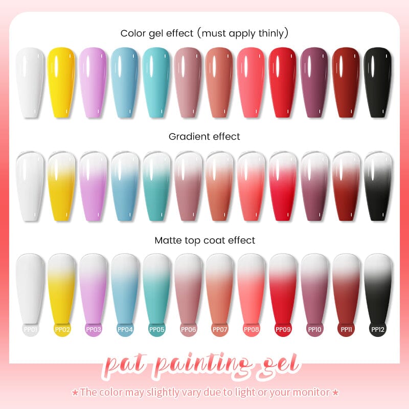 Pat Painting Gel PP10 5ml Gel Nail Polish BORN PRETTY 