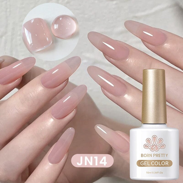 Jelly Nude Gel JN14 10ml Gel Nail Polish BORN PRETTY 