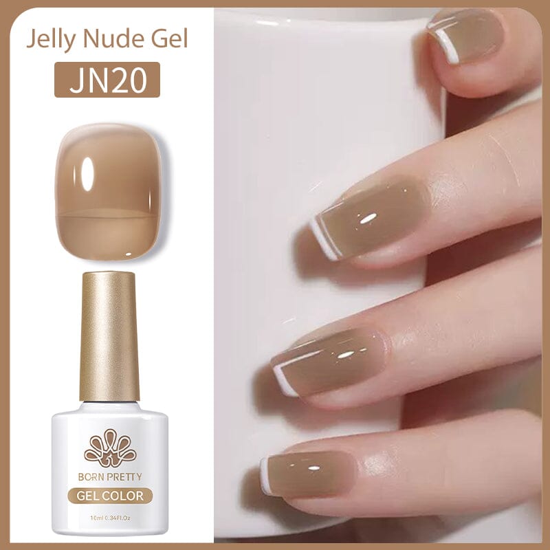 Jelly Nude Gel JN20 10ml Gel Nail Polish BORN PRETTY 