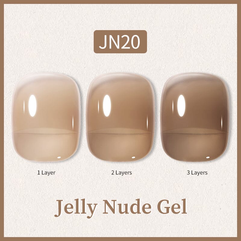 Jelly Nude Gel JN20 10ml Gel Nail Polish BORN PRETTY 