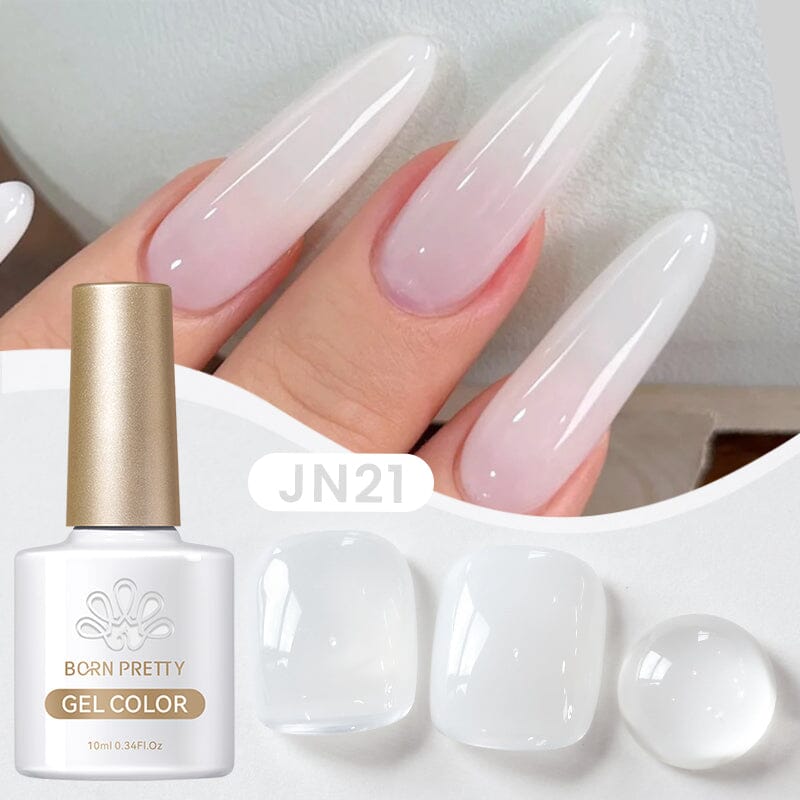 Jelly Nude Gel JN21 10ml Gel Nail Polish BORN PRETTY 