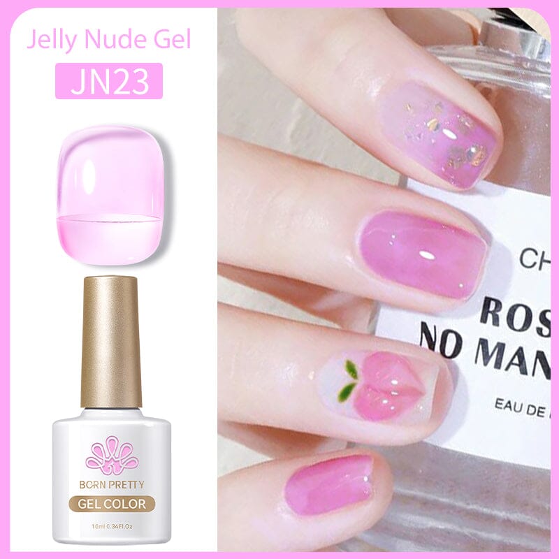 Jelly Nude Gel JN23 10ml Gel Nail Polish BORN PRETTY 