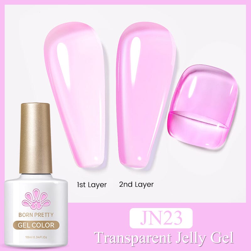 Jelly Nude Gel JN23 10ml Gel Nail Polish BORN PRETTY 