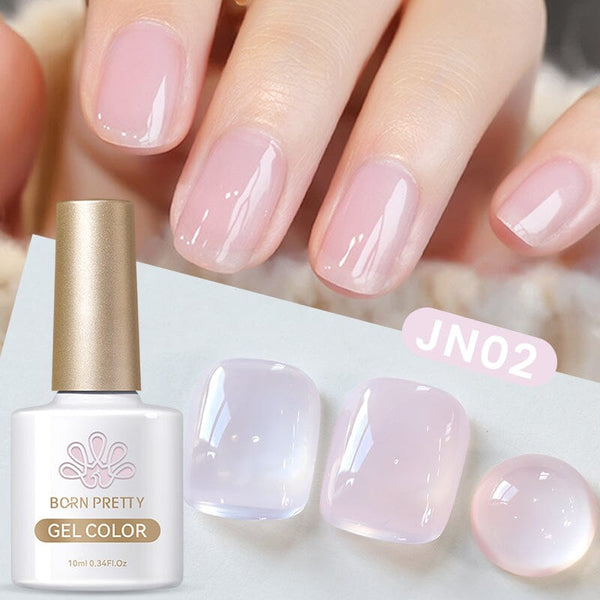 Jelly Nude Gel JN02 10ml Gel Nail Polish BORN PRETTY 