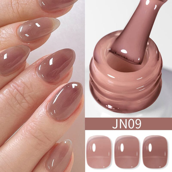 Jelly Nude Gel Polish JN09 10ml Gel Nail Polish BORN PRETTY 