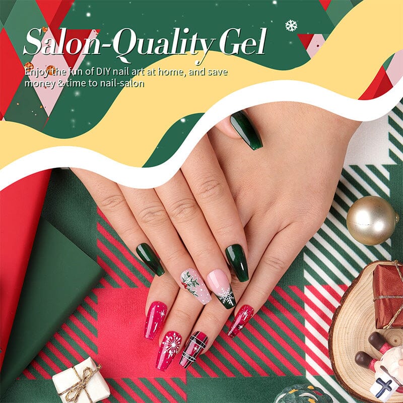 Christmas Color Nail Gel Series 10ml Gel Nail Polish BORN PRETTY 