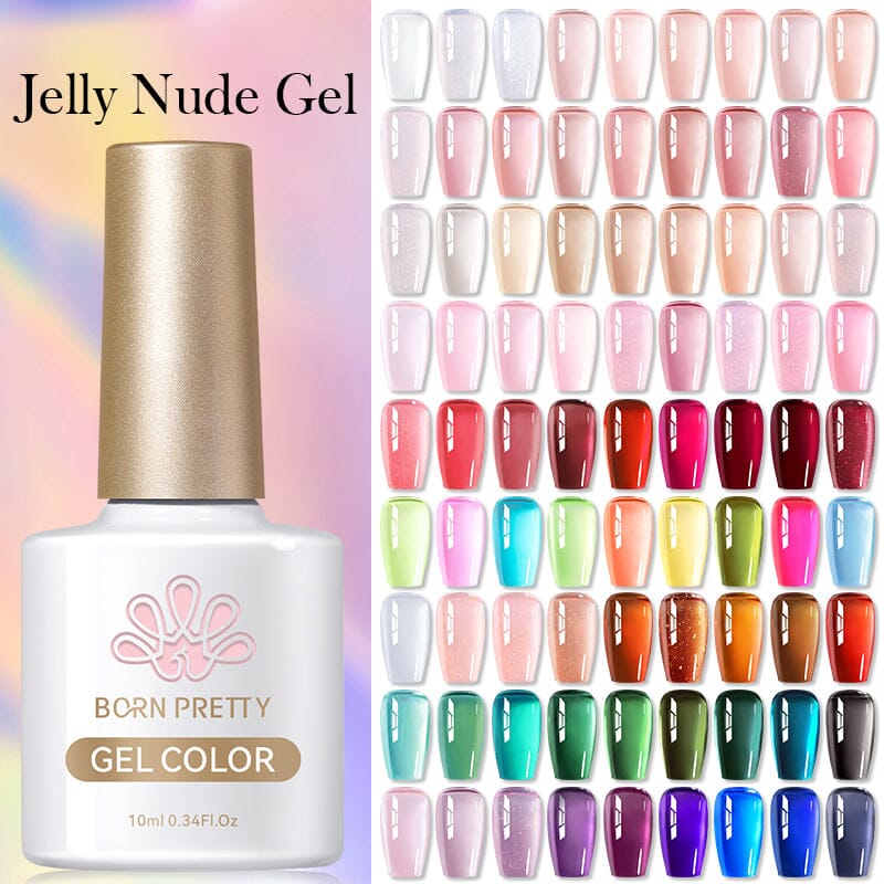 Jelly Nude Gel 10ml Gel Nail Polish BORN PRETTY 