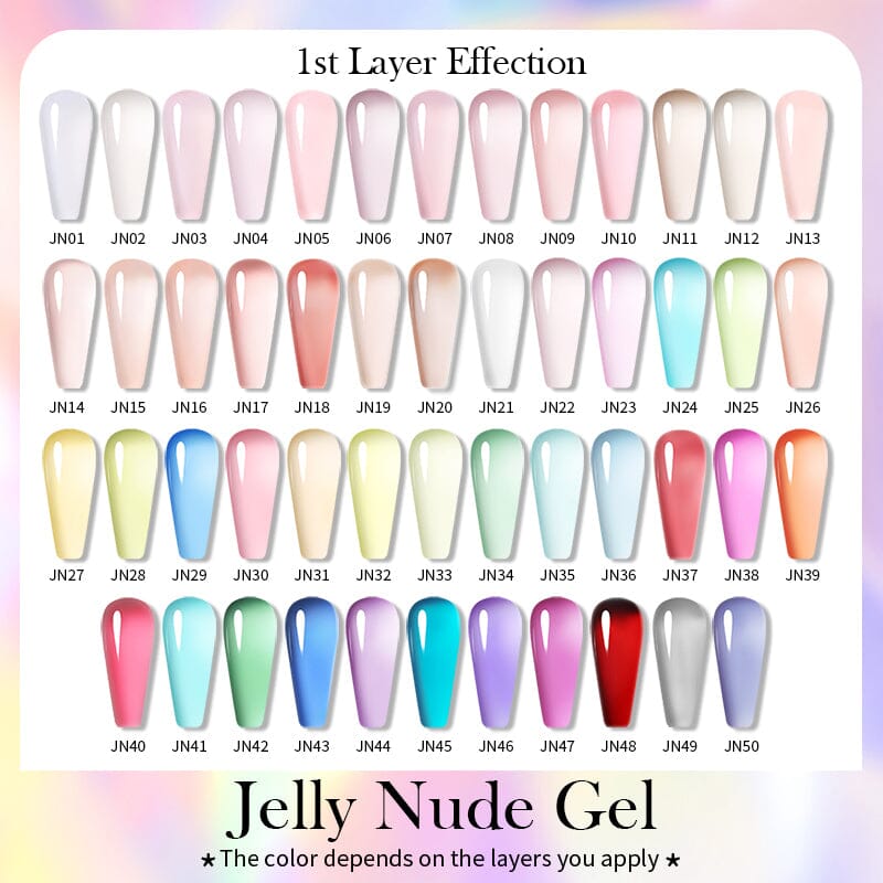 Jelly Nude Gel JN23 10ml Gel Nail Polish BORN PRETTY 