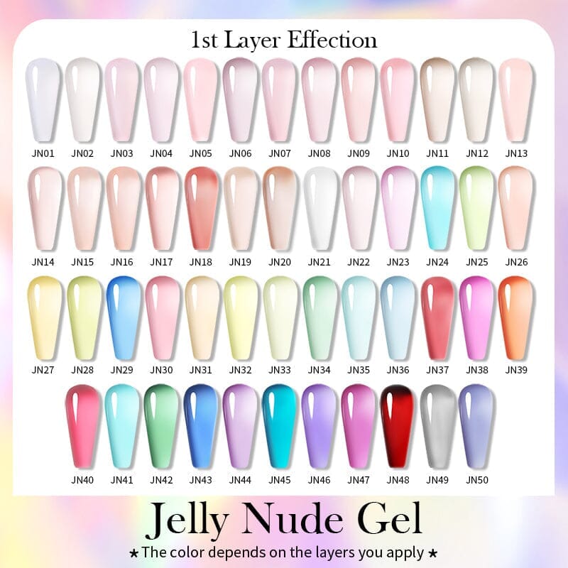 Jelly Nude Gel JN35 10ml Gel Nail Polish BORN PRETTY 