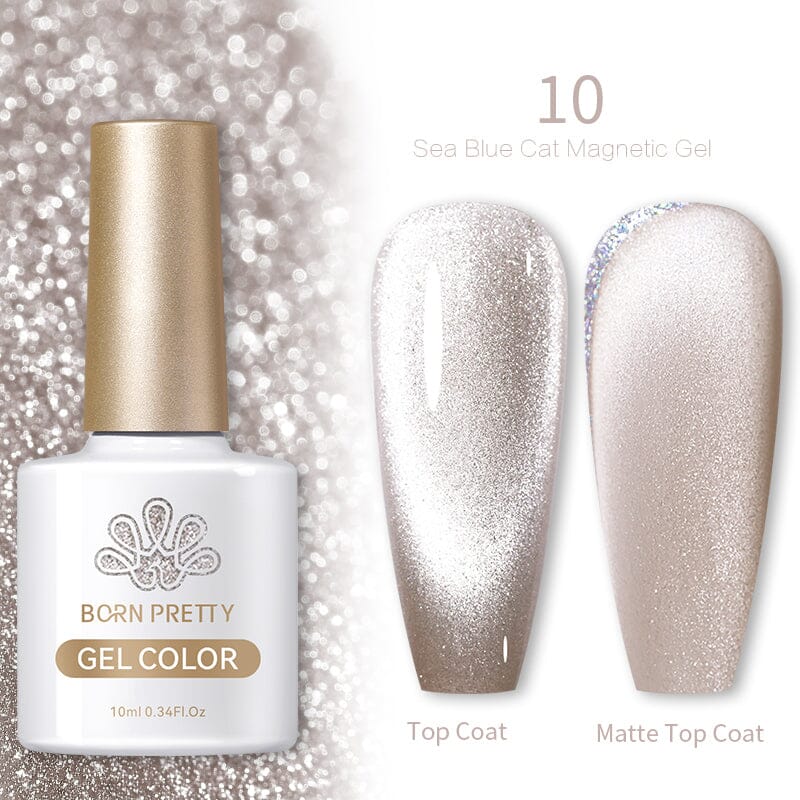 Cat Magnetic Gel Polish 10ml Gel Nail Polish BORN PRETTY SB10 