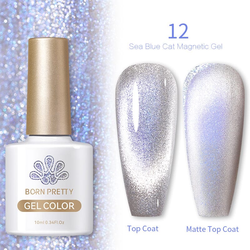 Cat Magnetic Gel Polish 10ml Gel Nail Polish BORN PRETTY SB12 