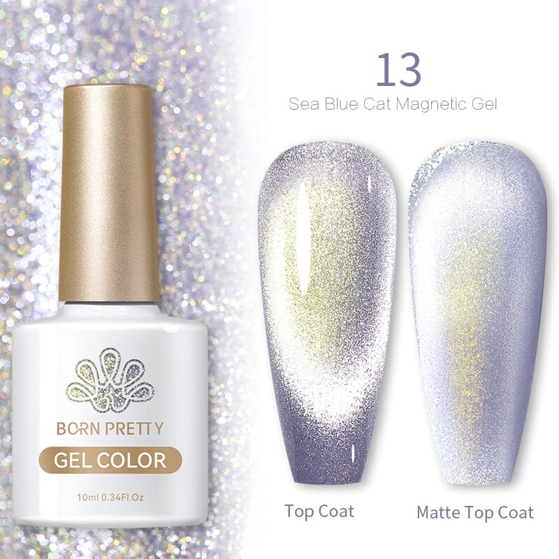 Cat Magnetic Gel Polish 10ml Gel Nail Polish BORN PRETTY SB13 