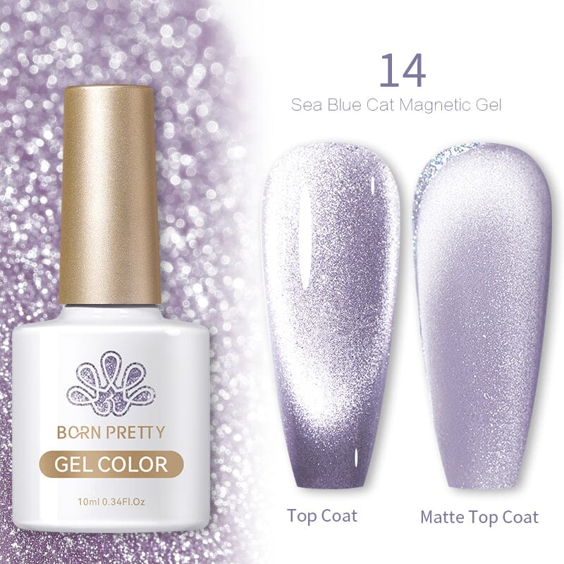 Cat Magnetic Gel Polish 10ml Gel Nail Polish BORN PRETTY SB14 