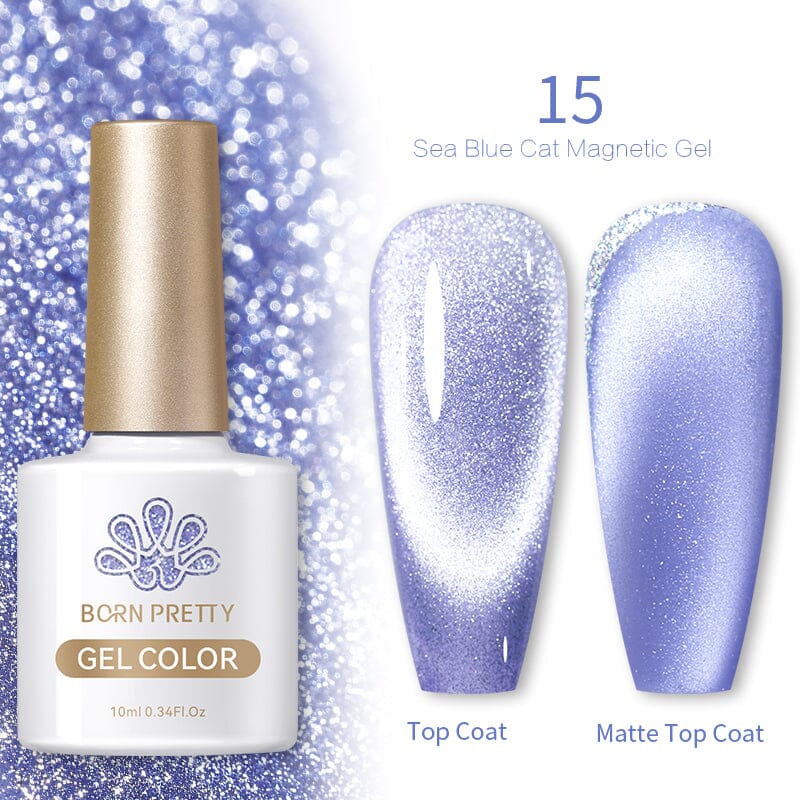 Cat Magnetic Gel Polish 10ml Gel Nail Polish BORN PRETTY SB15 