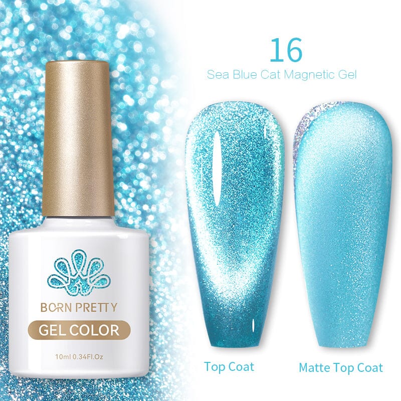 Cat Magnetic Gel Polish 10ml Gel Nail Polish BORN PRETTY SB16 