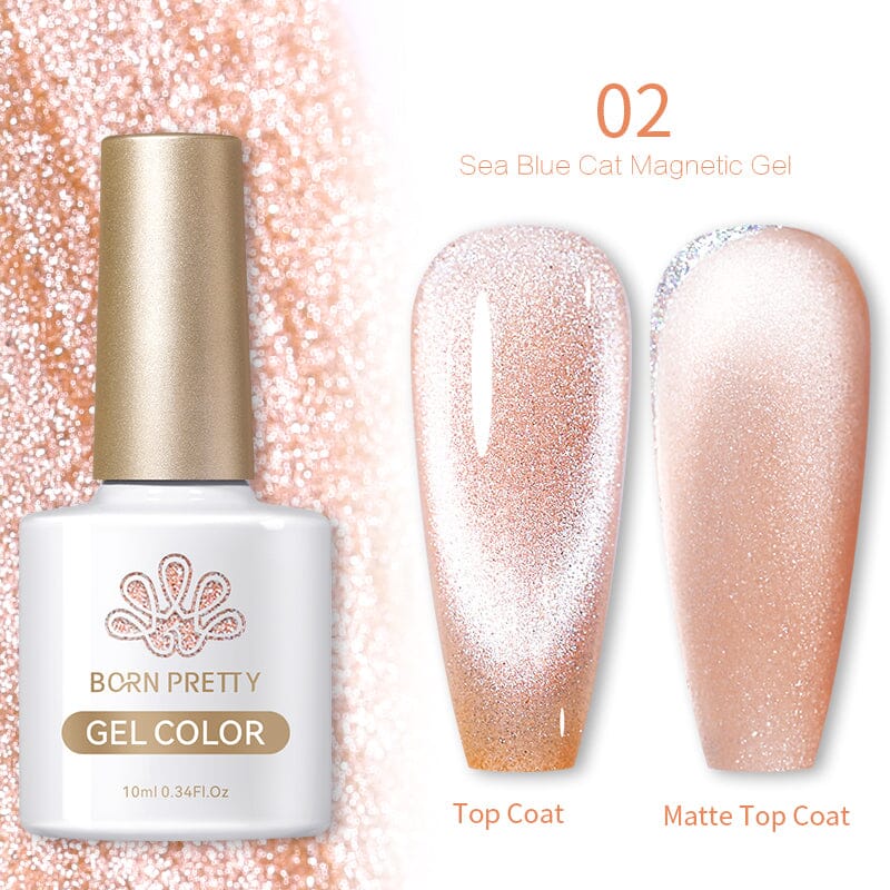 Cat Magnetic Gel Polish 10ml Gel Nail Polish BORN PRETTY SB02 