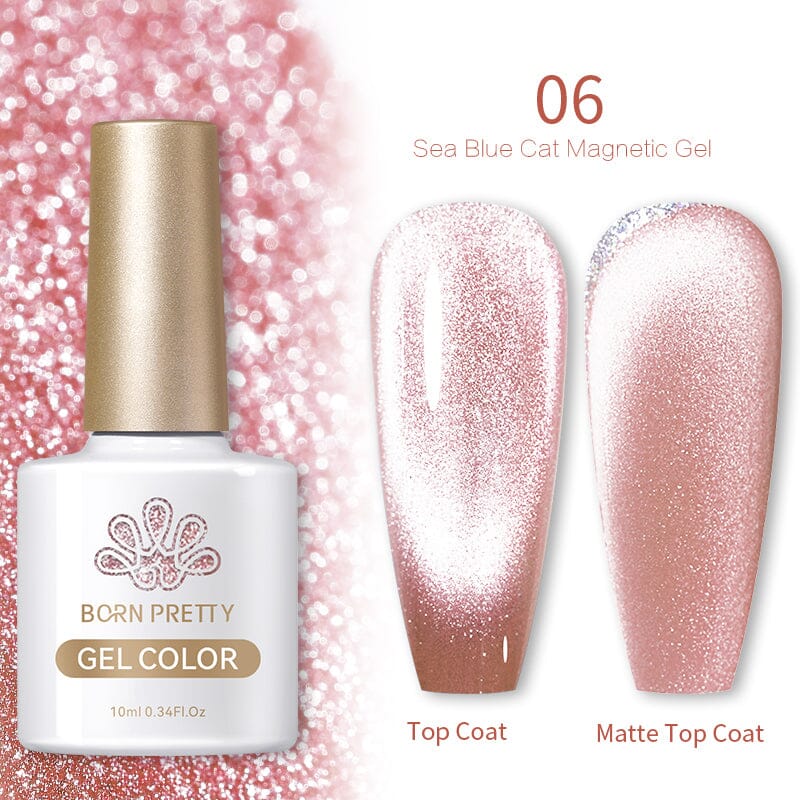 Cat Magnetic Gel Polish 10ml Gel Nail Polish BORN PRETTY SB06 