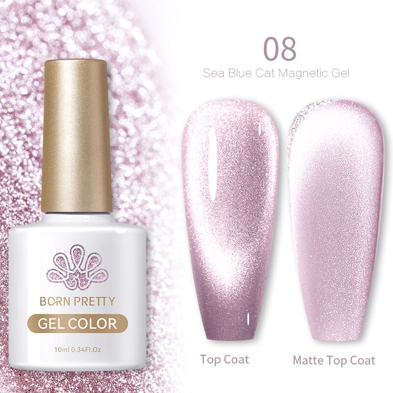 Cat Magnetic Gel Polish 10ml Gel Nail Polish BORN PRETTY SB08 