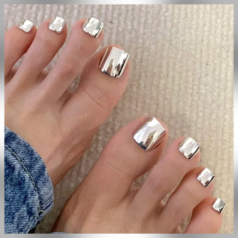 Super Shine Silver Metal Painting Gel Gel Nail Polish BORN PRETTY 